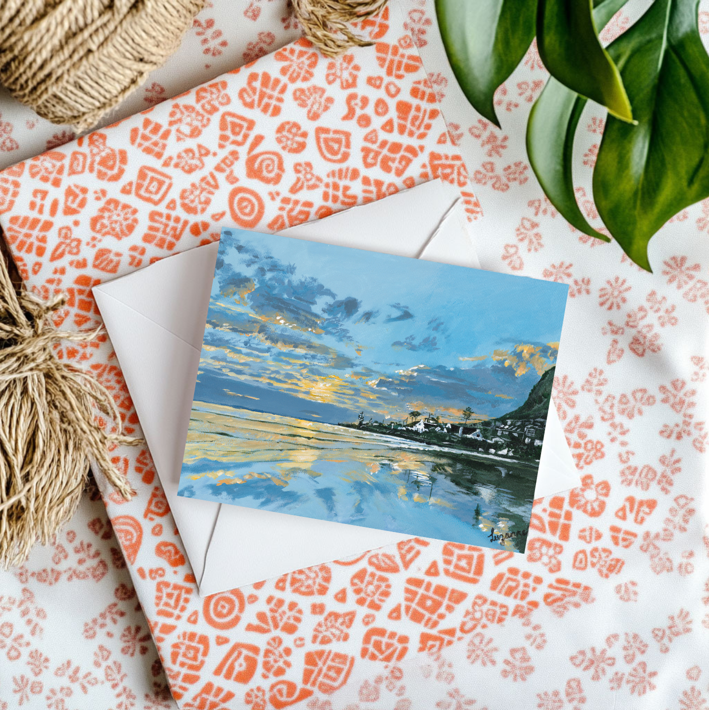 Diva Sunrise - A6 Card
