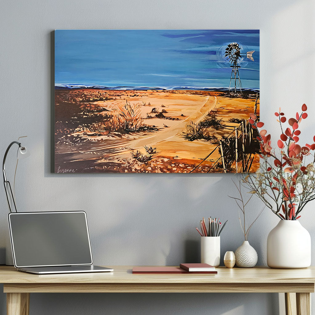 Albertinia Road - Canvas Print