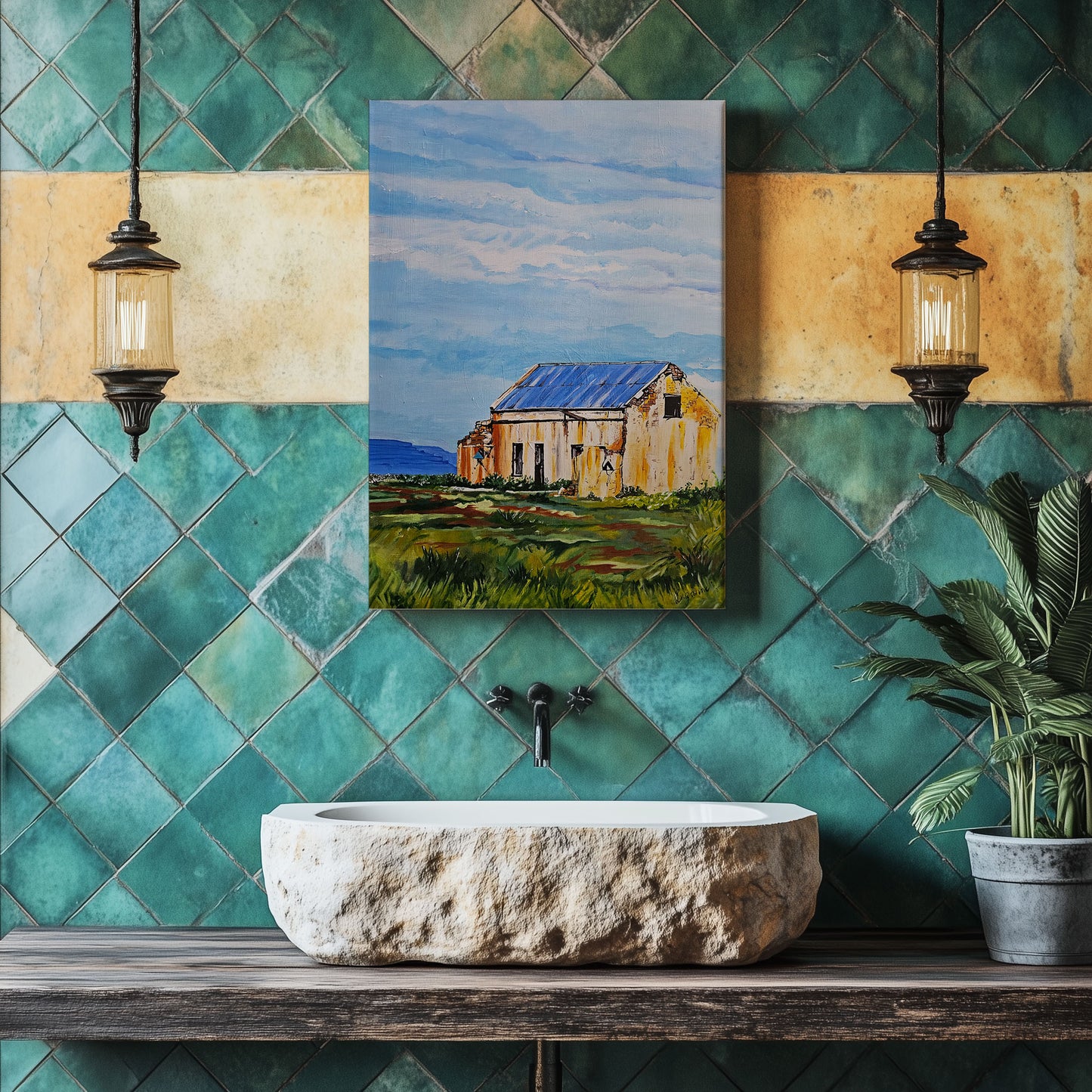 Abandoned in Baviaans - Canvas Print