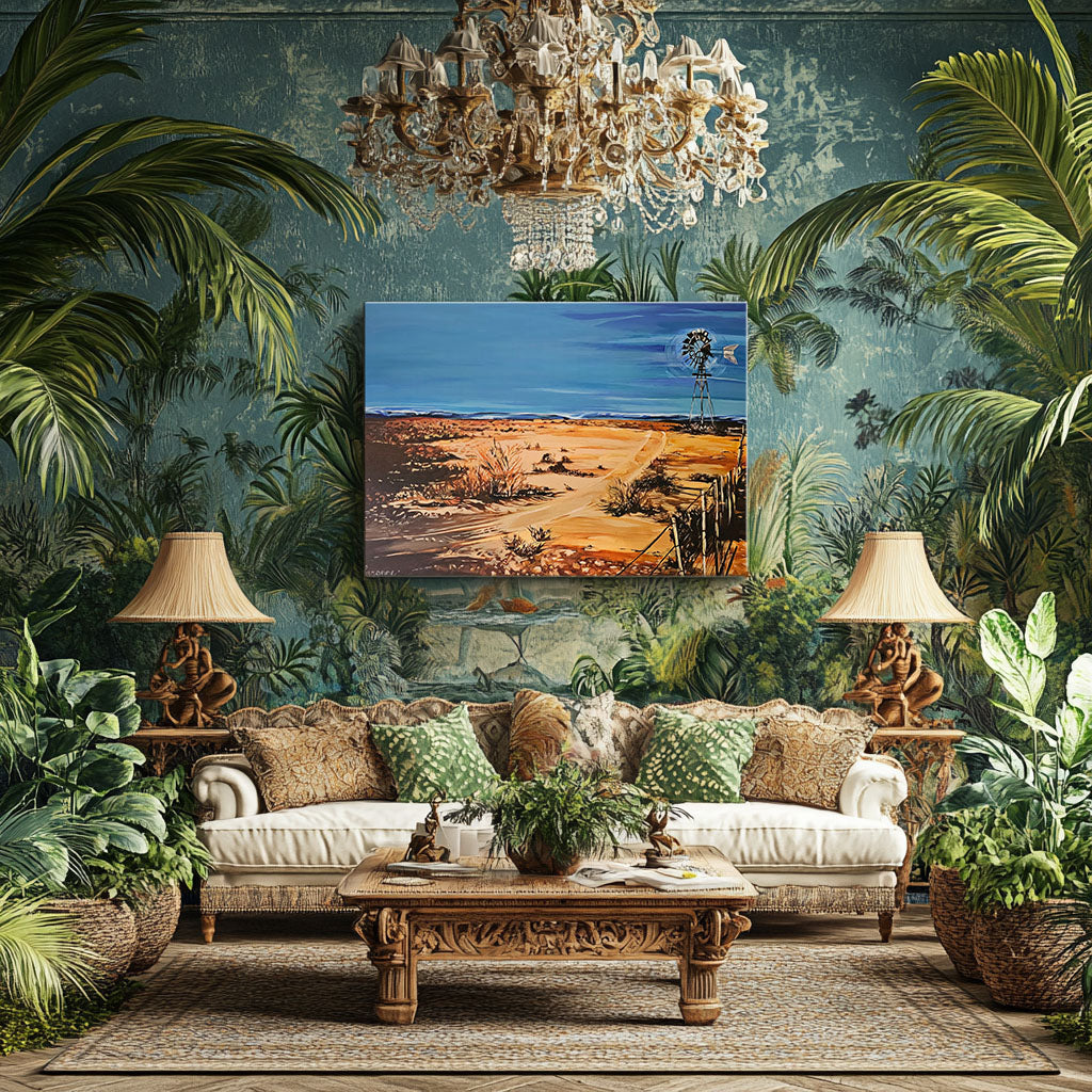 Albertinia Road - Canvas Print