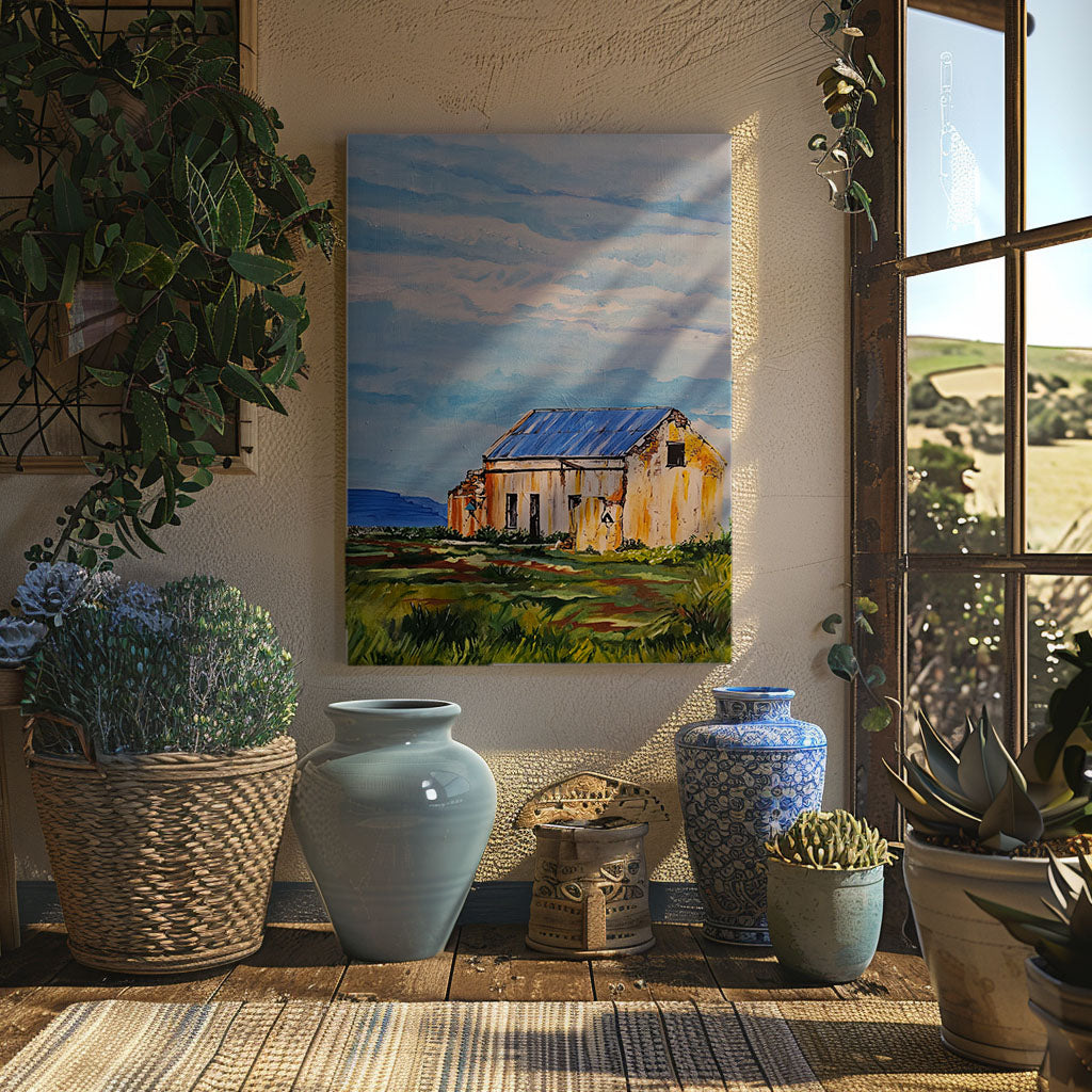 Abandoned in Baviaans - Canvas Print