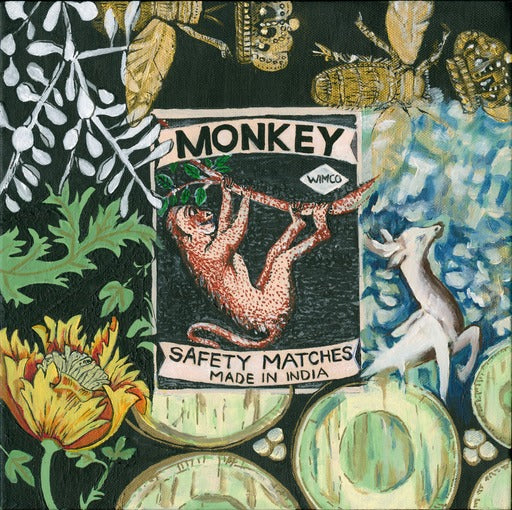 Safety Matches Monkey - Canvas Print