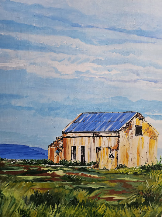 Abandoned in Baviaans - Canvas Print