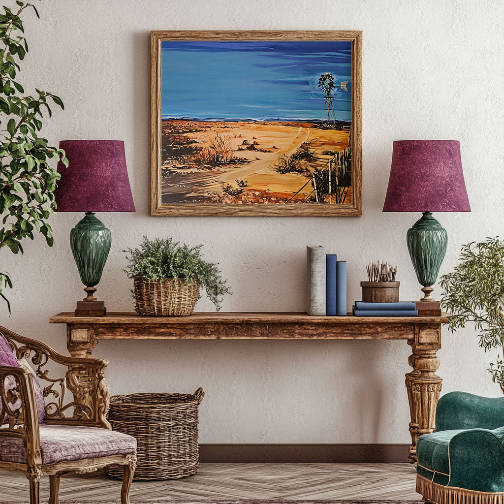 Albertinia Road  - Canvas Print