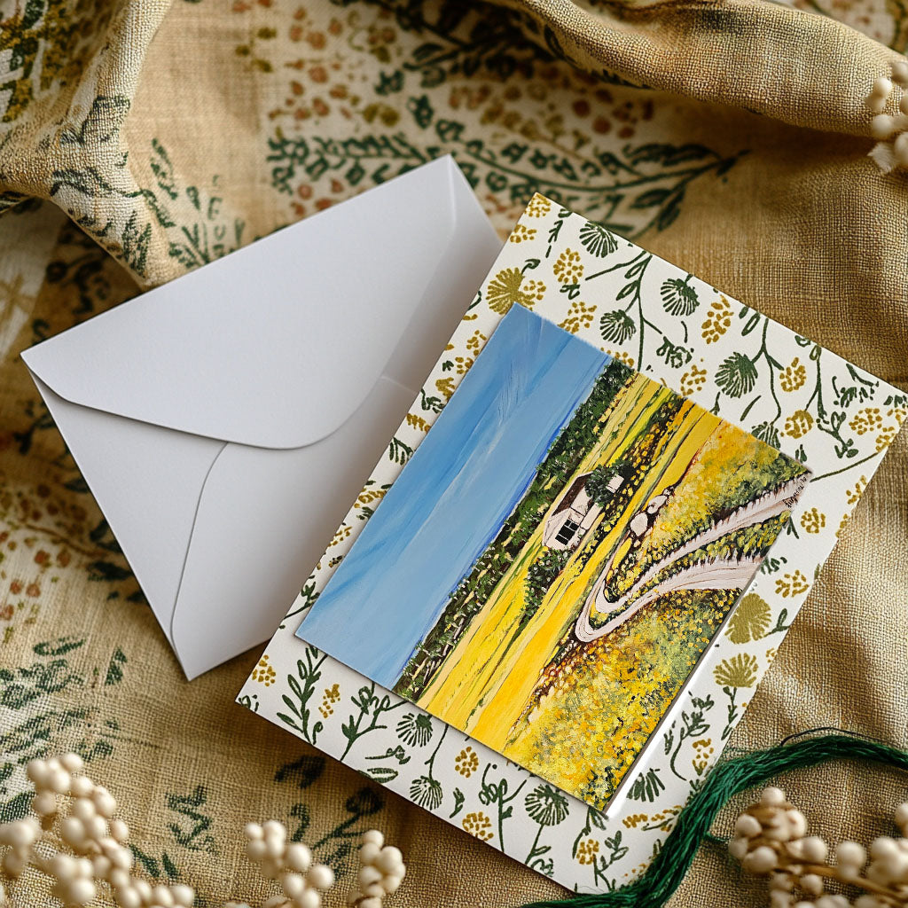 Somewhere On The West Coast  - A6 Card