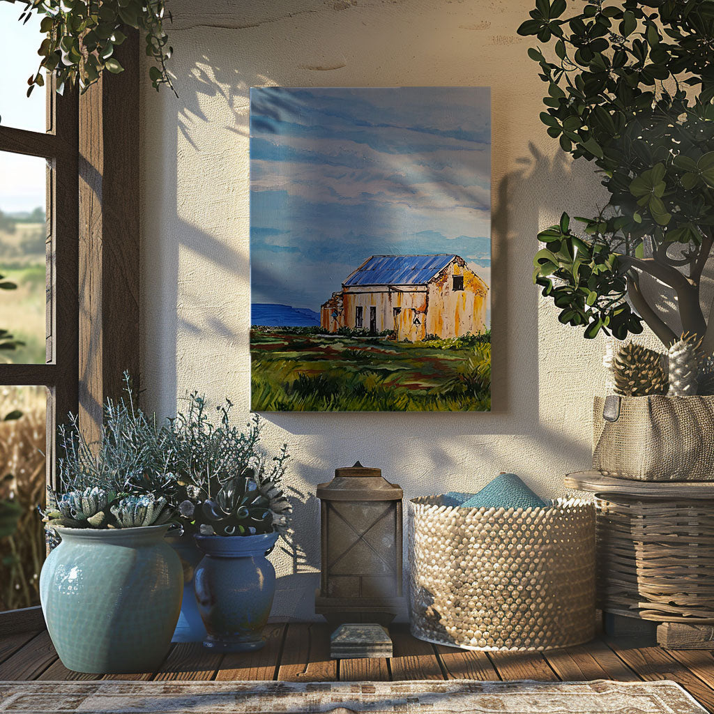 Abandoned in Baviaans - Canvas Print