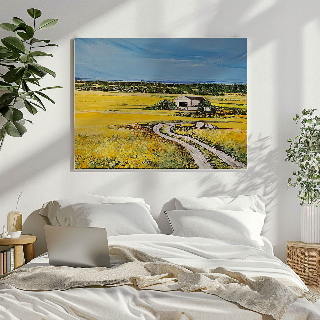 Somewhere On The West Coast  - Canvas Print