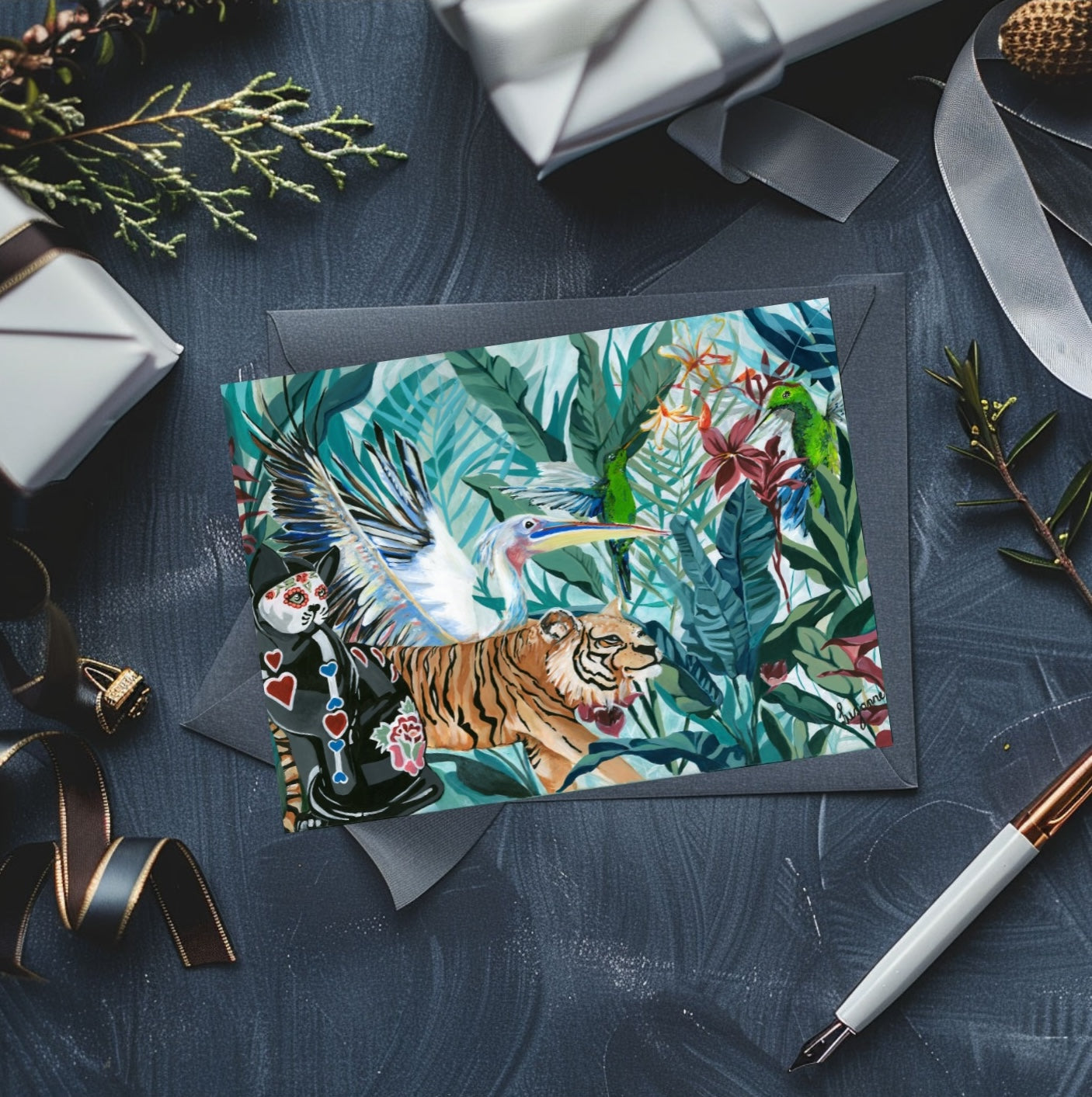 Jungle - A6 Card