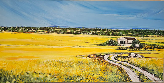 Somewhere On The West Coast  - Canvas Print